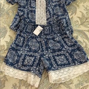 Justice girls shorts size 12